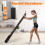 Folding Treadmill with Handrail 1-10km/h Adjustable Incline Home Running Machine 7