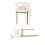 holzstab schild garten deko retro blumenbeet schild 2