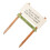 holzstab schild garten deko retro blumenbeet schild 10
