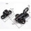 4 Pack Black Aluminum Alloy Security Automatic Window Gate Lock Spring Load Bolt Latch 2