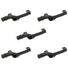 5X Radiatore Olio Motore Nel Plastica Nera per Tubo Olio Sulla Testata Adatta per   C230 W203 M271 2712001352
