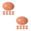 18 Pcs Realistic Wooden Fake Chicken Eggs for Nest Box Training 7
