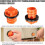 Cooler Drain Plugs Replacement Compatible with Most Rotomolded Coolers,Small Drain Plugs with Leak-Proof Design 2Pcs 5