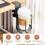 Support de tasse monté sur bureau en métal durable et crochet 2