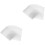 30St Wit PVC Paspoortcover Reisdocumentenhouder Duurzaam 3