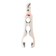 Pinza antiscottatura 3 in 1 da cucina, pinza solleva-ciotole e piatti antiscivolo in silicone a doppio uso da 22 cm.