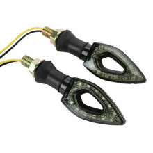 2 db motorkerékpár-indexlámpa X2Universal12V12LED borostyánsárga irányjelzők