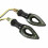 2 τεμάχια φλας μοτοσικλέτας X2Universal12V12LED πορτοκαλί φλας 1