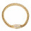 Βραχιόλι με αλυσίδα Miami Cuban Link 6mm-14mm για άνδρες, επιχρυσωμένο από ανοξείδωτο ατσάλι 1