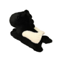 Peluche de caballo adorable, muñeco de peluche para niños, regalo de cumpleaños, suave y tierno, 1.10 libras de peso.