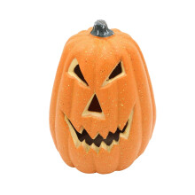 Lanterne citrouille LED lumineuse – Décoration d'Halloween pour la maison, le jardin et les maisons hantées, usage intérieur/extérieur