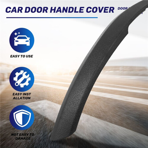 Car Left Inner Door Handle Cover For  X1 E84 2010-2016 Black 2