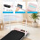 Folding Treadmill with Handrail 1-10km/h Adjustable Incline Home Running Machine 5