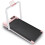 Folding Treadmill with Handrail 1-10km/h Adjustable Incline Home Running Machine 1
