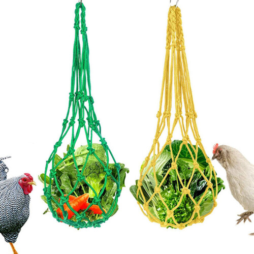 hühnchen gemüse netzbeutel papagei kohl obst hängefutterstation 2