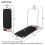 Folding Treadmill with Handrail 1-10km/h Adjustable Incline Home Running Machine 2