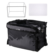 32L Motorcycle Trunk Waterproof Thickened Takeout Bag Insulated Bag Refrigerated Backpack Camping Refrigerator