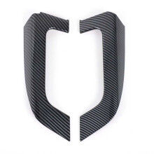 Front Door Armrest Strip Carbon Fiber ABS for Land LC300 2023-2024 Automobile Interior Accessories