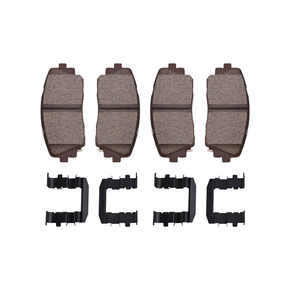 58101-1Ya30 Car Front Brake Pad Set For Picanto 2011-2017 581011Ya30 Light 4713564166919