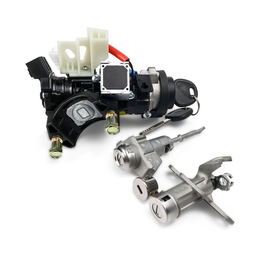 81905-C2510 Full Ignition Set Assembly & 2 Door Lock & Glovebox Lock & 2 Key Fit For Sonata 2015-2019 6033428216535