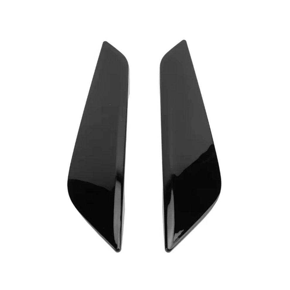 Car Front Side Air Duct Trim 51747439014 Left Right Side Wing Air Outlet Cover For 5 Series G30 G31 2017-2023 Black 4712540332980