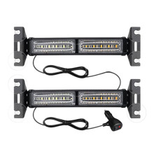 LED Emergency Strobe Light 18 Flashing Car Warning Light Safety Windshields Light 12-30V for Car ATV UTV Truck