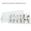 96PCS Watch Crowns Watch Waterproof Replacement Assorted Repair Tools with Box 4