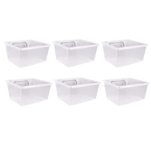 18 Pack Pegboard Clear Bins, Pegboard Bins Hooks, DIY Pegboard Accessories, Workbench Small Bins Fit 1/4 -1/8 Peg Board 1
