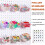 18 Pack Pegboard Clear Bins, Pegboard Bins Hooks, DIY Pegboard Accessories, Workbench Small Bins Fit 1/4 -1/8 Peg Board 7