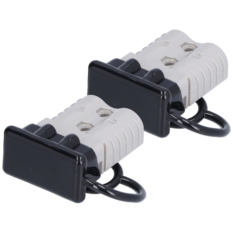120A 600V Power Connector, Durable, Lightweight, Quick Disconnect Gray 9421390758141