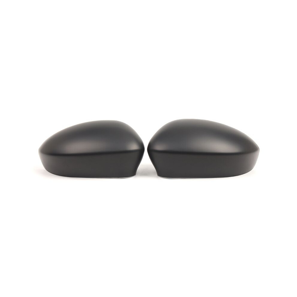 Brecantia Rearview Mirror Cover Side Wing Mirror Cap For 500 2007-2023 735452185 735452186 Matte Black