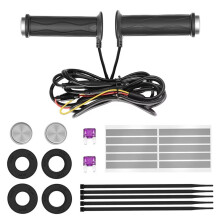 12V Motorcycles Heated Grips Waterproof Adjustable Temperature Control Handlebar