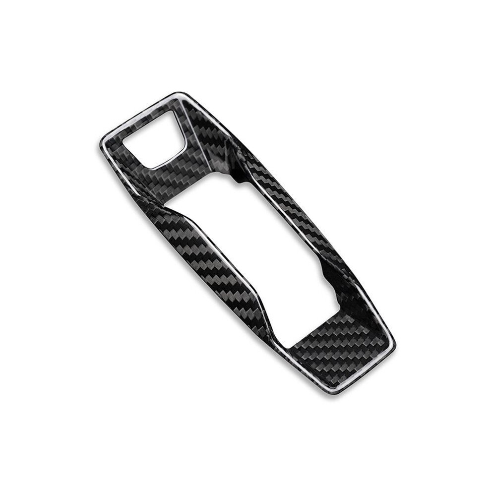Real Dry Carbon Fiber Car Gear Shift Trim For A3/A5/A6/Q5/Q6/Sq5/Sq6/Rs3 S E-Tron / E-Tron 2025- Lhd 4713207517238
