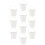 10St Mini Zinblech Eimer Premium Für Balkon Garten Wohnaccessoire 2