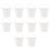 10St Mini Zinblech Eimer Premium Für Balkon Garten Wohnaccessoire 5