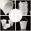 10St Mini Zinblech Eimer Premium Für Balkon Garten Wohnaccessoire 6