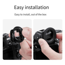 2X Ĺ’illeton en Silicone pour Z7II, Z7, Z6III, Z6II, Z6, Z5, Oculaire de Viseur Confortable, Remplace le pour DK-29