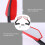 Motorcycle Rearview Mirror with M8 Clockwise and Counterclockwise Threaded Bolts ATV Moped Scooter  Roller Red 7