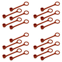 20X Küchengeräte Hochtemperatur-Silikon-Düsenabdeckung, Silikon-Schutzabdeckung