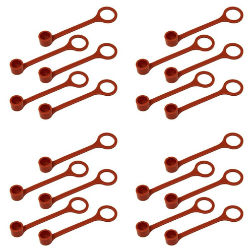 20X Kitchen Equipment High Temperature Silicone Nozzle Cover, Silicone Protective Cover
