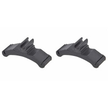 2X M100B Modular Double Bass Microphone Clip for DPA4099 Soft Rubber BASSES Mount for 6mm Musical Instrument Microphones