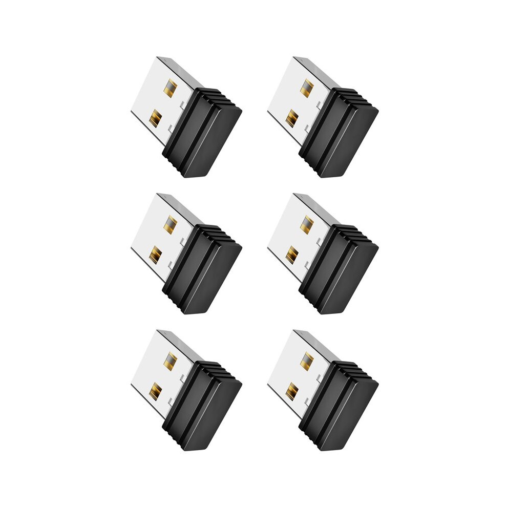 6X Mouse Jigglers Mover Undetectable Automatic Usb Port Shaker Wiggler For Laptop Keeps Computer Awake Mouse Black 6033428289706
