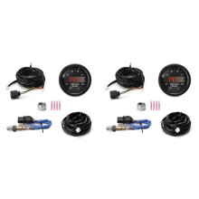 2X 30-0300 X-Series Wideband O2 Air Fuel Ratio Gauge Kit LSU4.9 0258017025 Oxygen Sensor for Car Oxygen Sensor