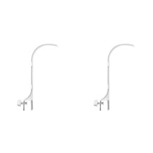 2X Baby Crib Mobile Holder, Adjustable Bed Bell Holder with Double Hole, Easy to Install, Safe and Durable