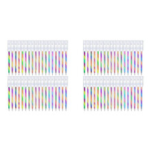 72 Stylos à Gel Arc-en-Ciel à Changement de Couleur, Stylos à Gel Néon à Paillettes, Stylos Arc-en-Ciel pour Livre de Coloriage pour Adultes