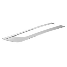 Car ABS Chrome Front Fog Light Eyebrow Decoration Cover Trim Strip for S90 V90 2017-19 Exterior Accessories