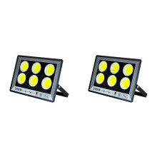 2X LED-Schijnwerper 300W IP66 Waterdichte Buitenprojectorlamp Reflectorspot Tuinverlichting 300W