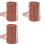 3X Copper Mesh Rodent Control Kit, 5 Inch X 35ft Rustproof Copper Wool Blend, DIY Hole Filler, Complete Tool for Mice 1