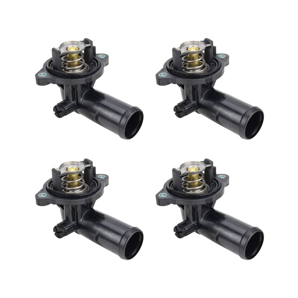 4X Car Engine Coolant Thermostat Housing For Ghibli 2014-2021 330424 323056 Light 6033428247683
