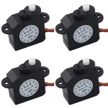 4 PCS New 2.1g Micro-Type Servo 180 Degree Rotation DM-S0020 2g Plastic Servomotor 4.8V-6V
